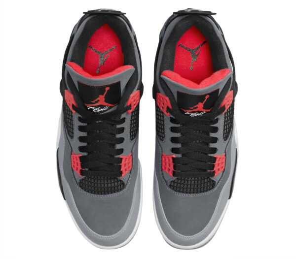 Nike Air Jordan shoes 4 Infrared for sale - Image 3