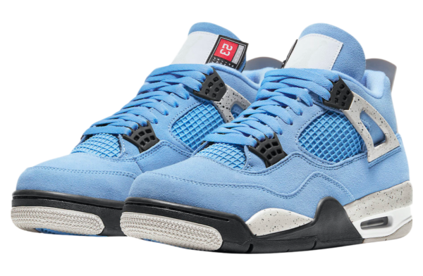 Air Jordan 4 Retro University Blue Nike for sale - Image 2