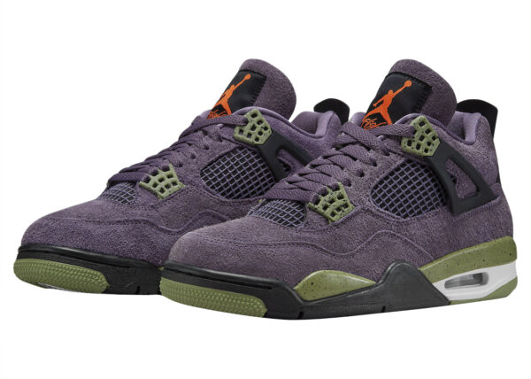 Air Jordan shoes 4 Series Canyon PurpleLightningVOZM - Image 2