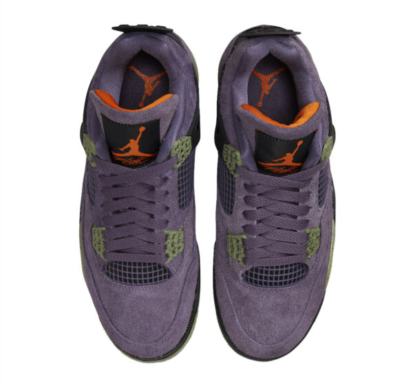 Nike Air Jordan shoes 4 Canyon Purple for sale - Image 2