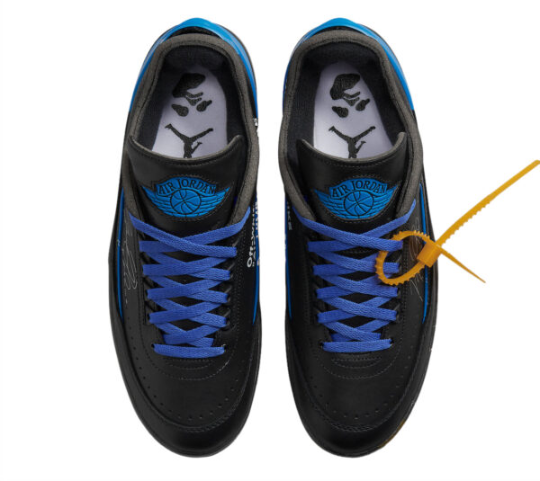Nike Air Jordan 2 LOW OG SP Off-White BlackBlue for sale - Image 2