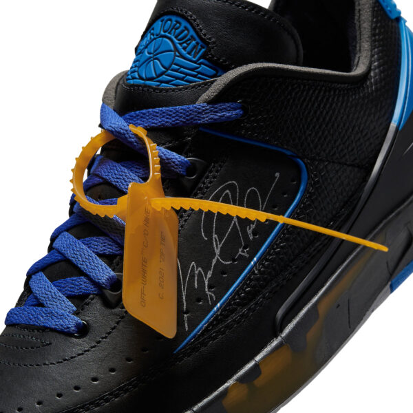 Nike Air Jordan 2 LOW OG SP Off-White BlackBlue for sale - Image 6