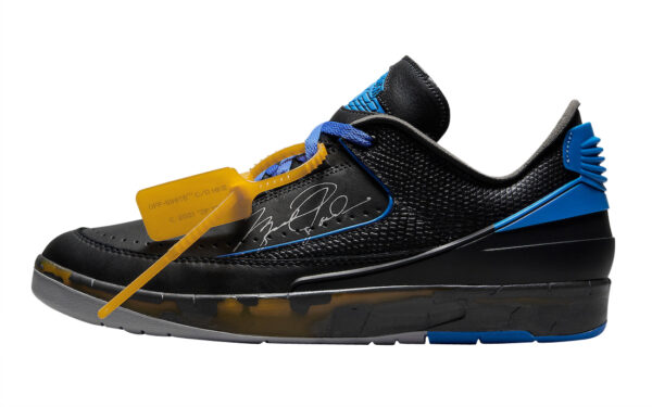 Nike Air Jordan 2 LOW OG SP Off-White BlackBlue for sale - Image 3