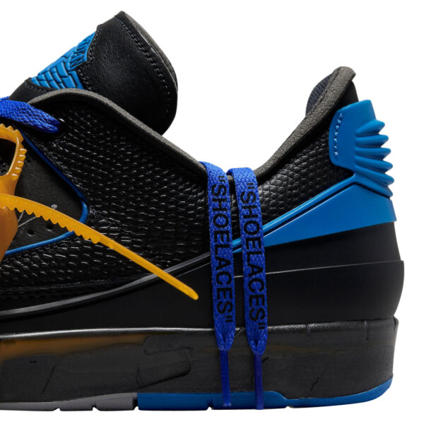 Nike Air Jordan 2 LOW OG SP Off-White BlackBlue for sale - Image 8