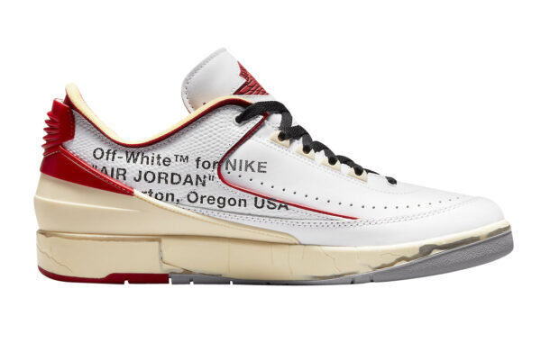 Nike Air Jordan 2 LOW OG SP Off-White Chicago for sale - Image 4