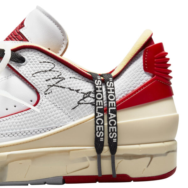 Nike Air Jordan 2 LOW OG SP Off-White Chicago for sale - Image 8