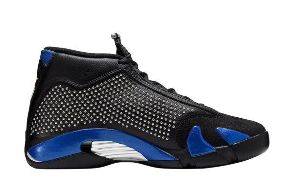 Supreme x Nike Air Jordan 14 Retro Black Varsity Royal for sale - Image 4