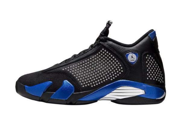 Supreme x Nike Air Jordan 14 Retro Black Varsity Royal for sale - Image 3