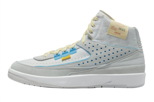 Union LA x Air Jordan 2 Retro SP Grey Fog for sale - Image 3