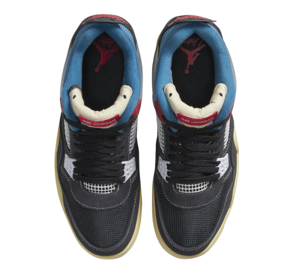 Nike Air Jordan shoes 4 Off Noir for sale - Image 2