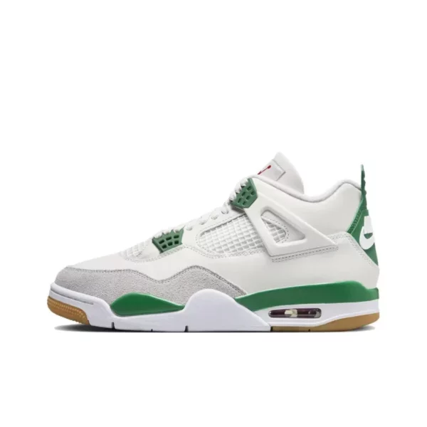 Air Jordan shoes 4 Series Pine GreenCraftSeafoamThunder