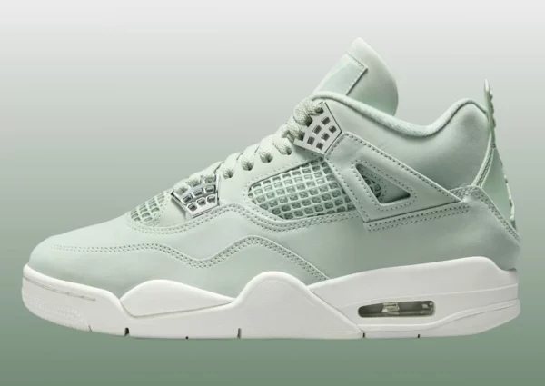 Air Jordan 4 “Abundance” (Seafoam) Releases March 2025 - Image 5