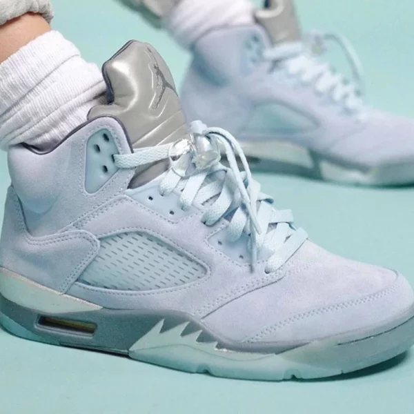 Air Jordan 5 Retro Wmns 'Blue Bird' - Image 5