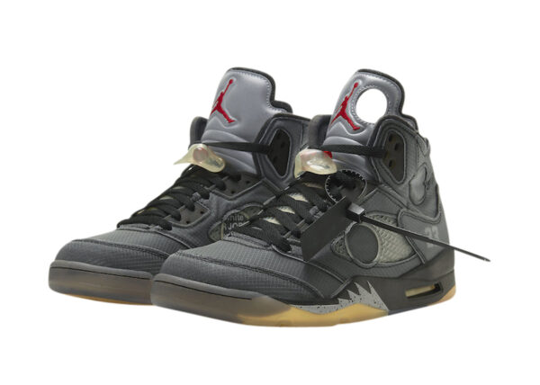 OFF-WHITE x Air Jordan 5 Retro SP 'Muslin' - Image 2