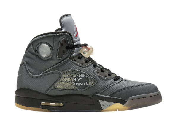 OFF-WHITE x Air Jordan 5 Retro SP 'Muslin' - Image 5