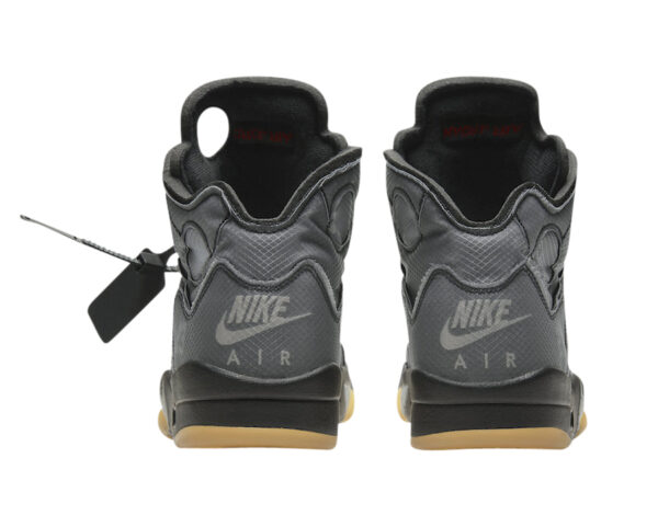 OFF-WHITE x Air Jordan 5 Retro SP 'Muslin' - Image 11