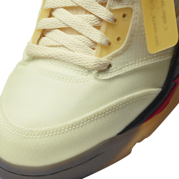 Off-White x Air Jordan 5 SP 'Sail' - Image 5