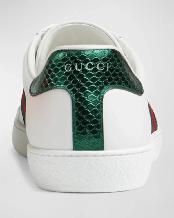 Men's New Ace Embroidered Low-Top Sneakers - Image 4