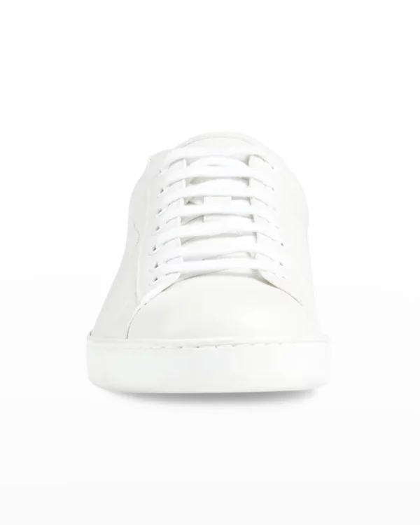 Men's New Ace Perforated GG Leather Sneakers - Image 3