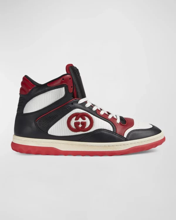 Men's MAC 80 Embroidered High-Top Sneakers