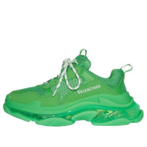 (WMNS) Balenciaga Triple S 'Clear Sole - Green'