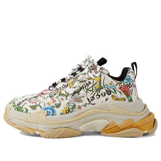 (WMNS) Gucci x Balenciaga The Hacker Project Triple S ‘Flora Print’